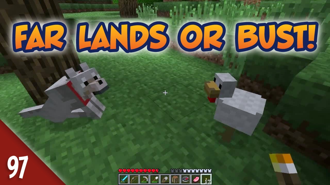 Minecraft Far Lands or Bust - #097 - Continuing to the Far Lands!