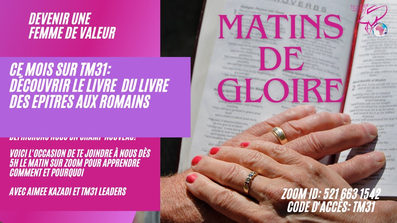 Matin de Gloire avec Mignonne B