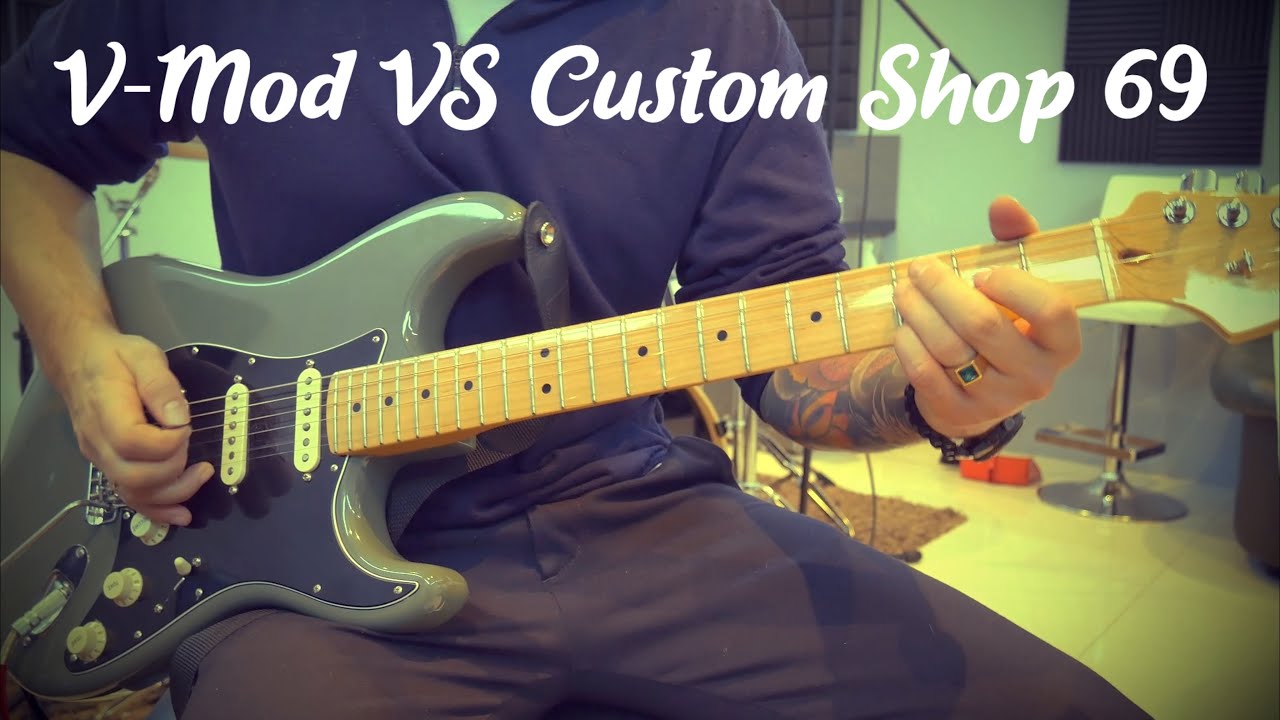 Tim Shaw V-Mod Single-Coil vs. Custom Shop 69 (Direct Comparison)