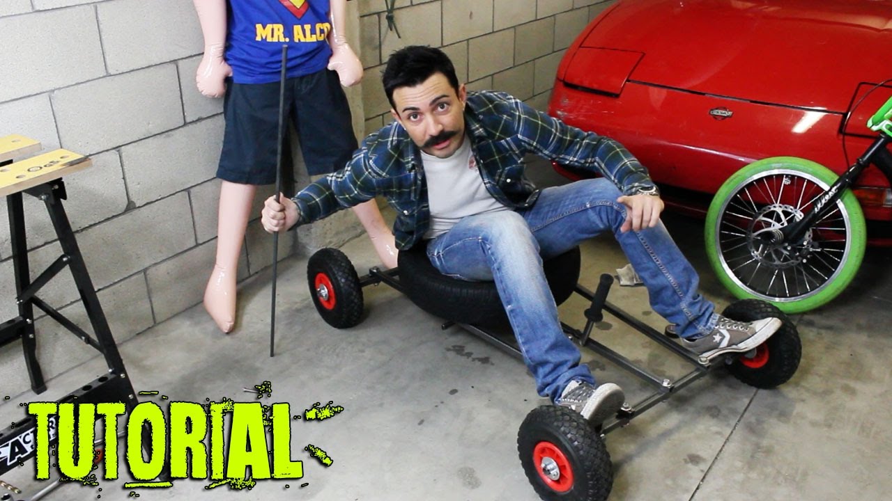 Come costruire un carretto da discesa - how to make a grass kart