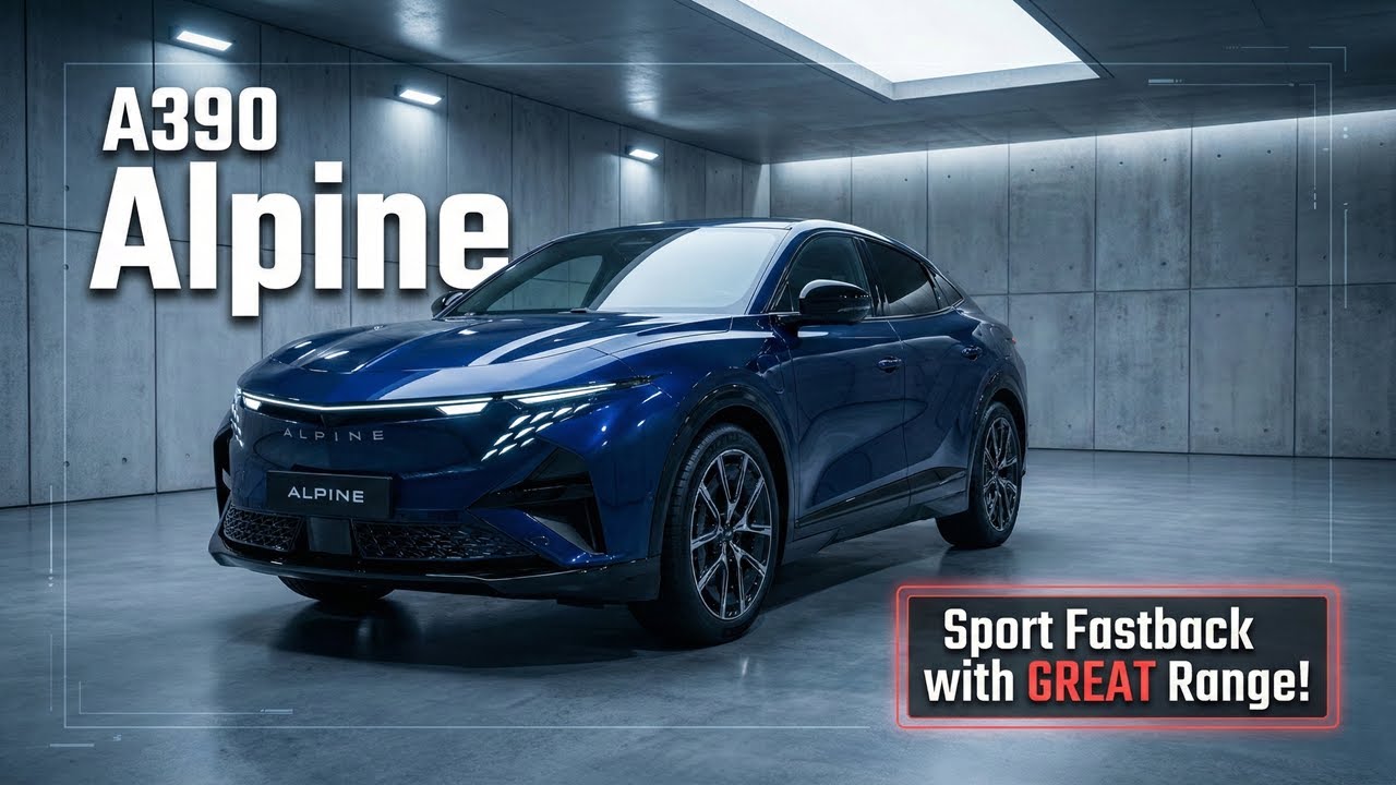 The Brand New Alpine A390 EV Brings Sport and Long Range Together! [Full Specs] [4K]