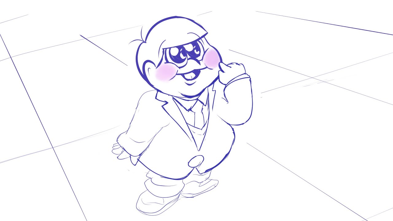 [Osomatsu-san animatic] Todomatsu in the movies be like