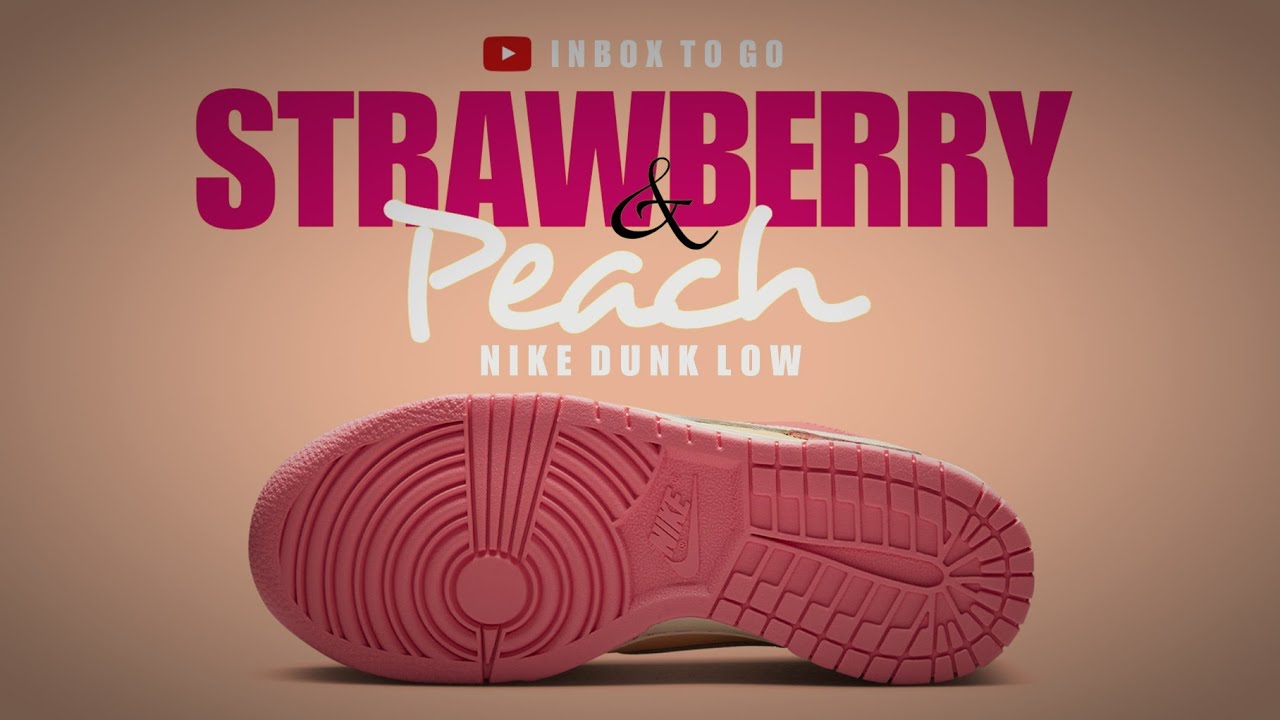 STRAWBERRY & PEACH 2023 Nike Dunk Low DETAILED LOOK + PRICE