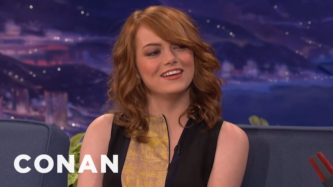 Emma Stone Is Funnier As A Redhead | CONAN on TBS