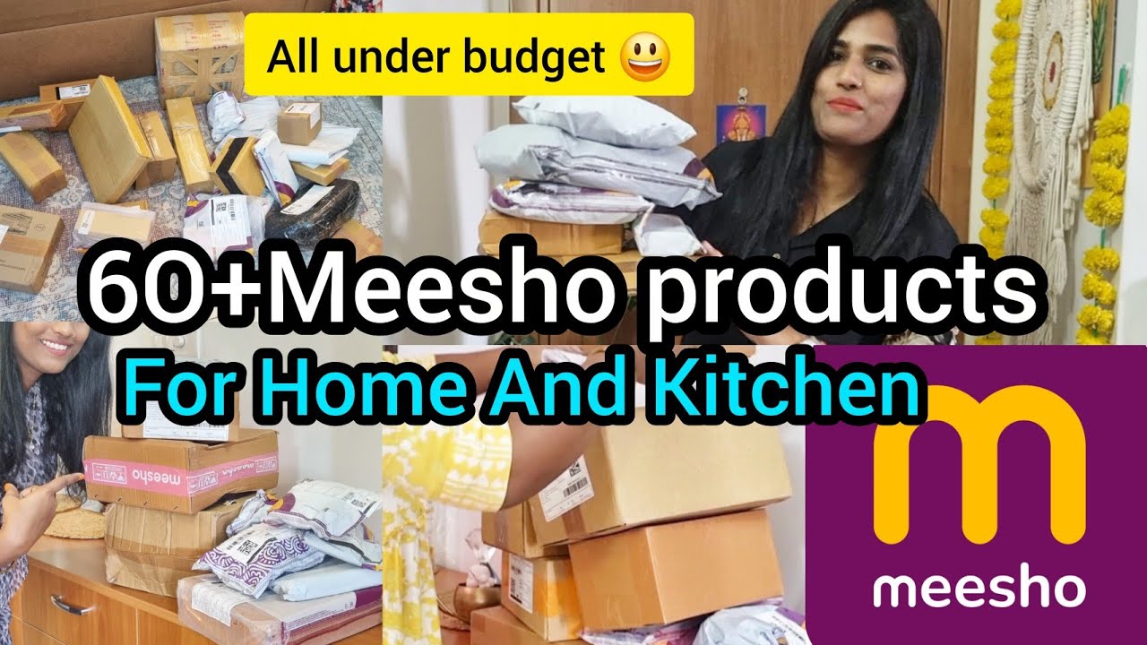60+ Meesho products For Home And Kitchen, Meesho Haul video, Meesho products review 😍