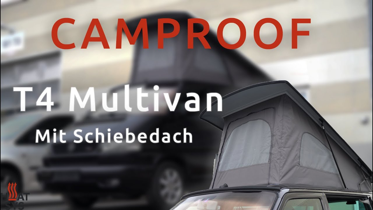Aufstelldach VW T4 Multivan mit Schiebedach Camp-Roof