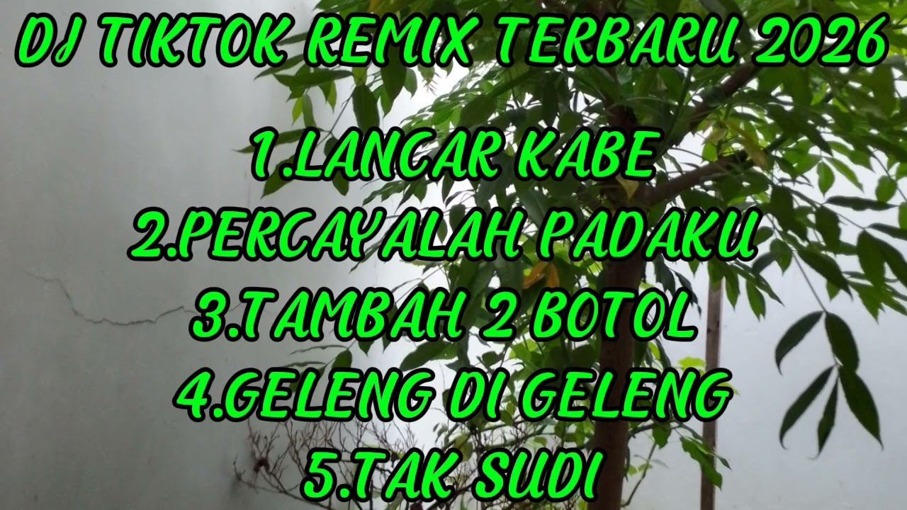 DJ TIKTOK REMIX TERBARU 2026 DJ LANCAR KABE #djtiktok #djtiktokterbaru #djremix #tiktokviral #tiktok