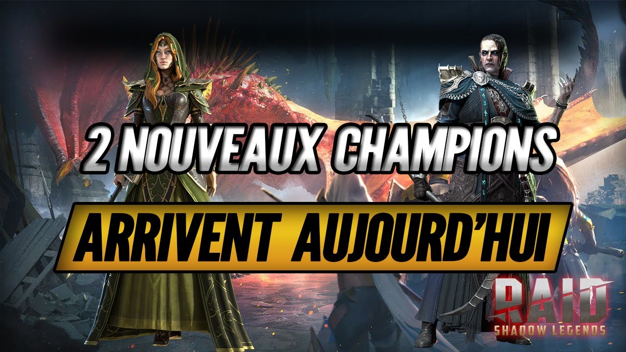 2 Nouveaux Champions arrivent Aujourd'hui ! - Raid Shadow Legends