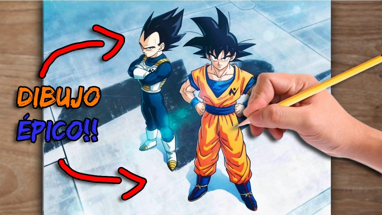 DRAGON BALL SUPER REGRESA… y dibujé a GOKU y VEGETA🔥