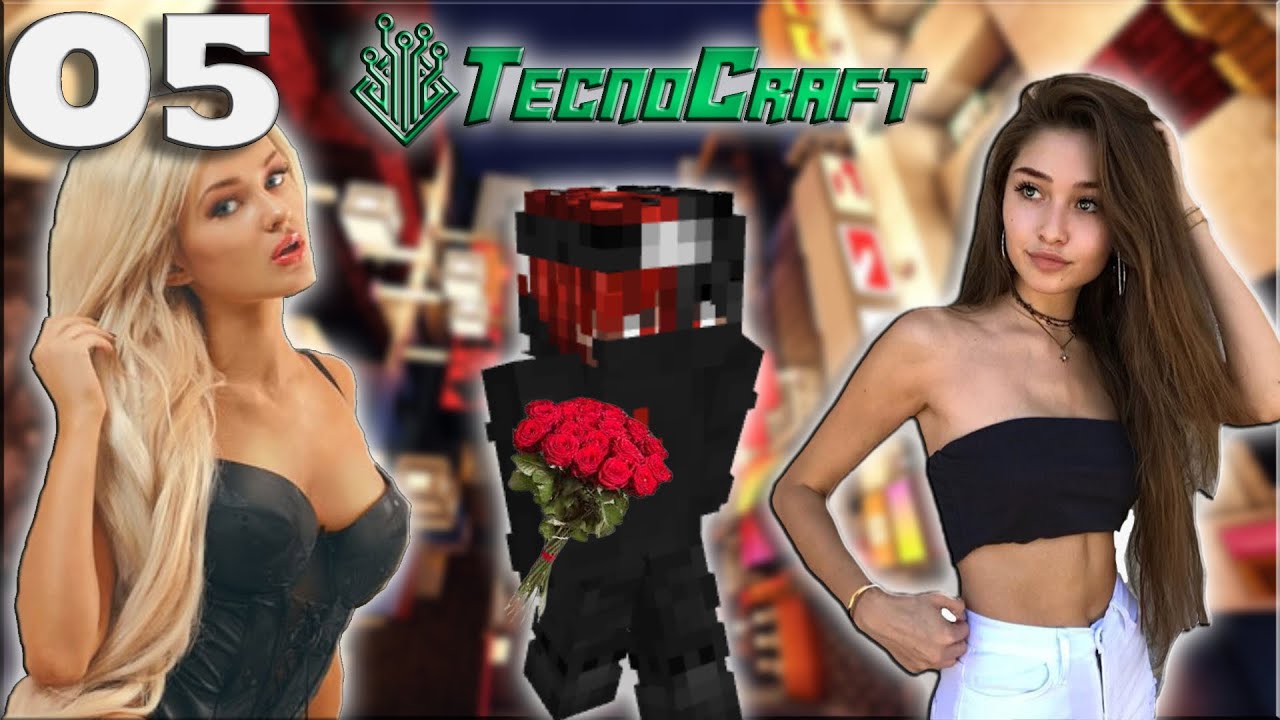 RIMORCHIO DUE RAGAZZE SU MINECRAFT TECNOCRAFT ROLEPLAY !! (Ep.05) Pt.1