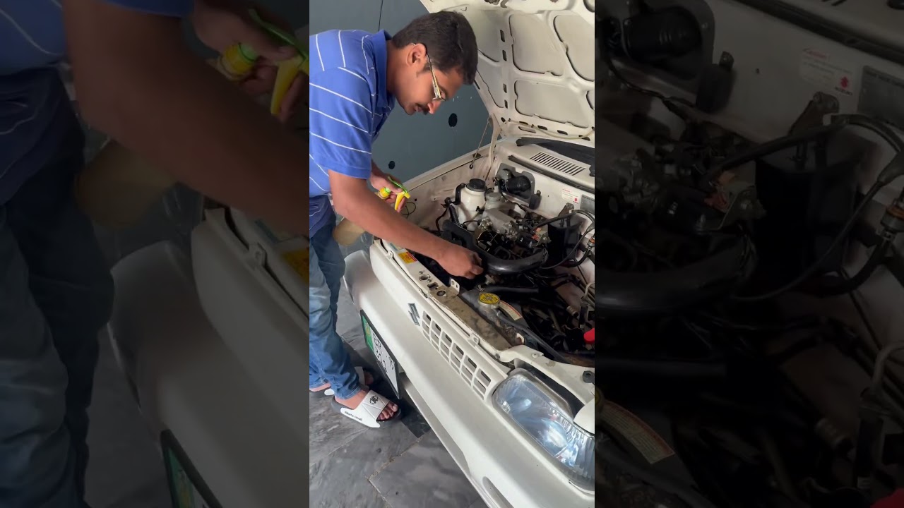 Suzuki Mehran Engine Detailing | Full Cleaning & Shine