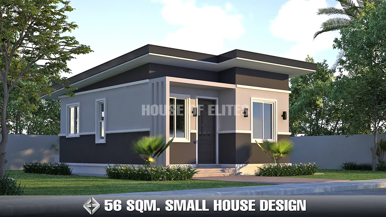 SMALL HOUSE DESIGN 2021 l 2 Bedroom House 56 sqm