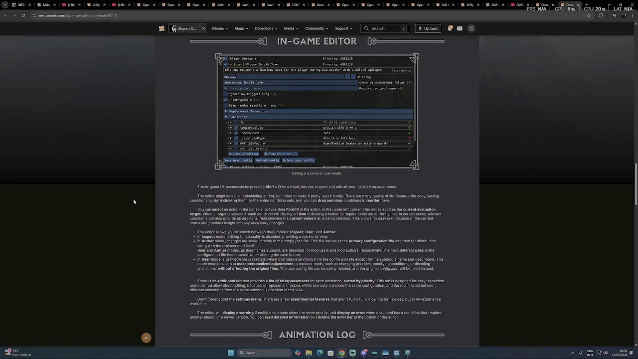 Washed & Old. Wanderlust 3bftweaks Skyrim