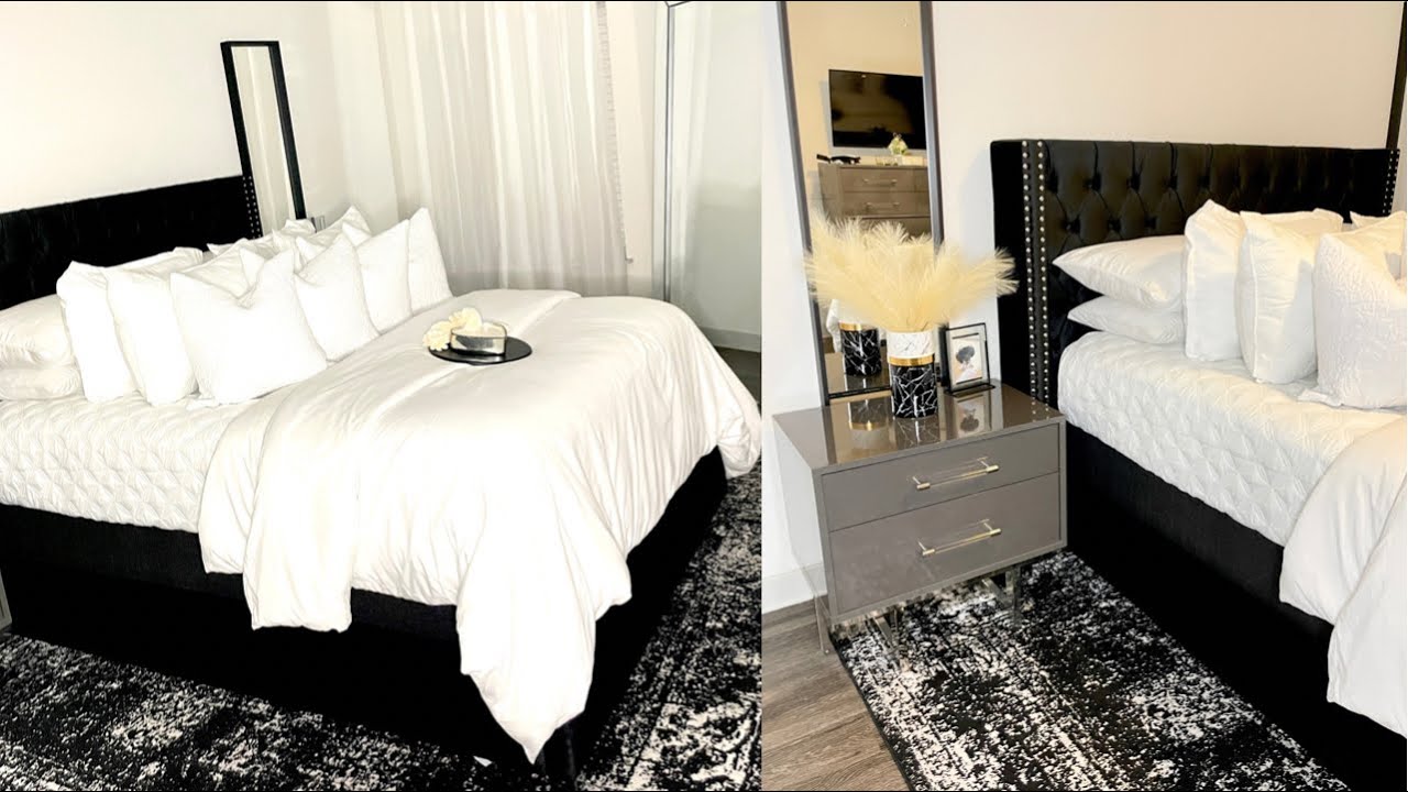 APARTMENT TOUR | BEDROOM TOUR | MODERN GLAM | MODERN NEUTRAL & COZY