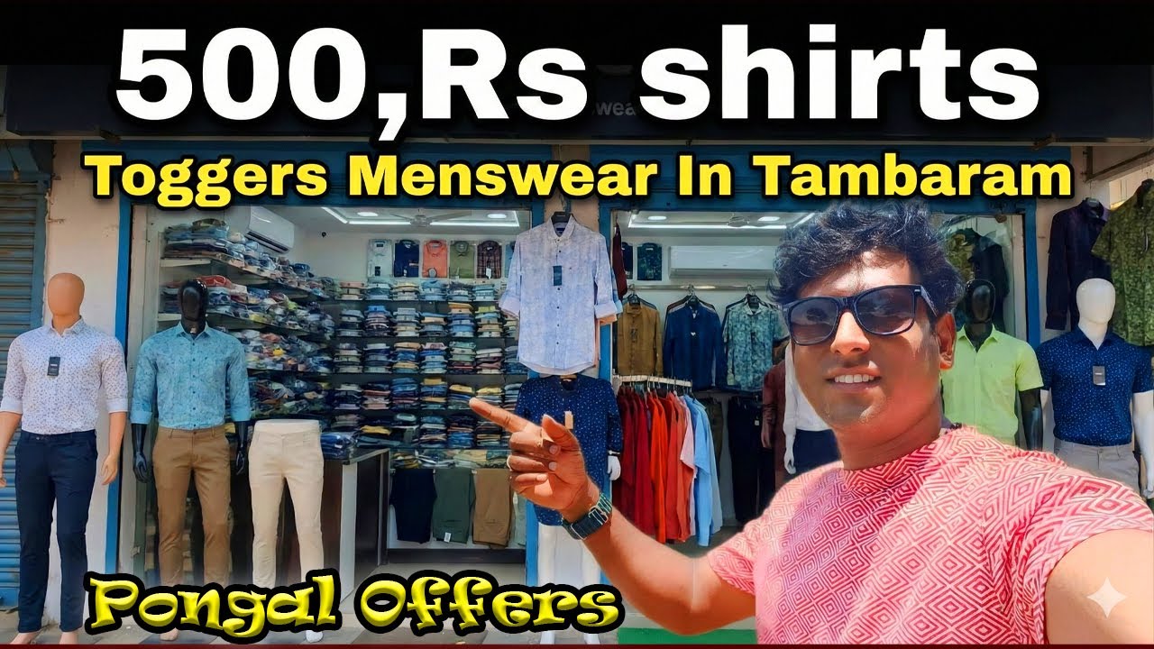 💥 3 Shirts ₹1400? 😱 Toggers Menswear Tambaram Pongal Offer 2026 | Cheapest Branded Dress Shop
