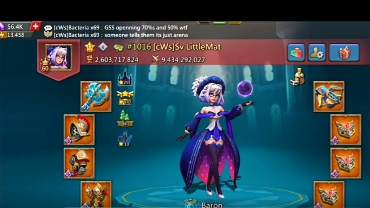 War of CA  in CWS Lords Mobile