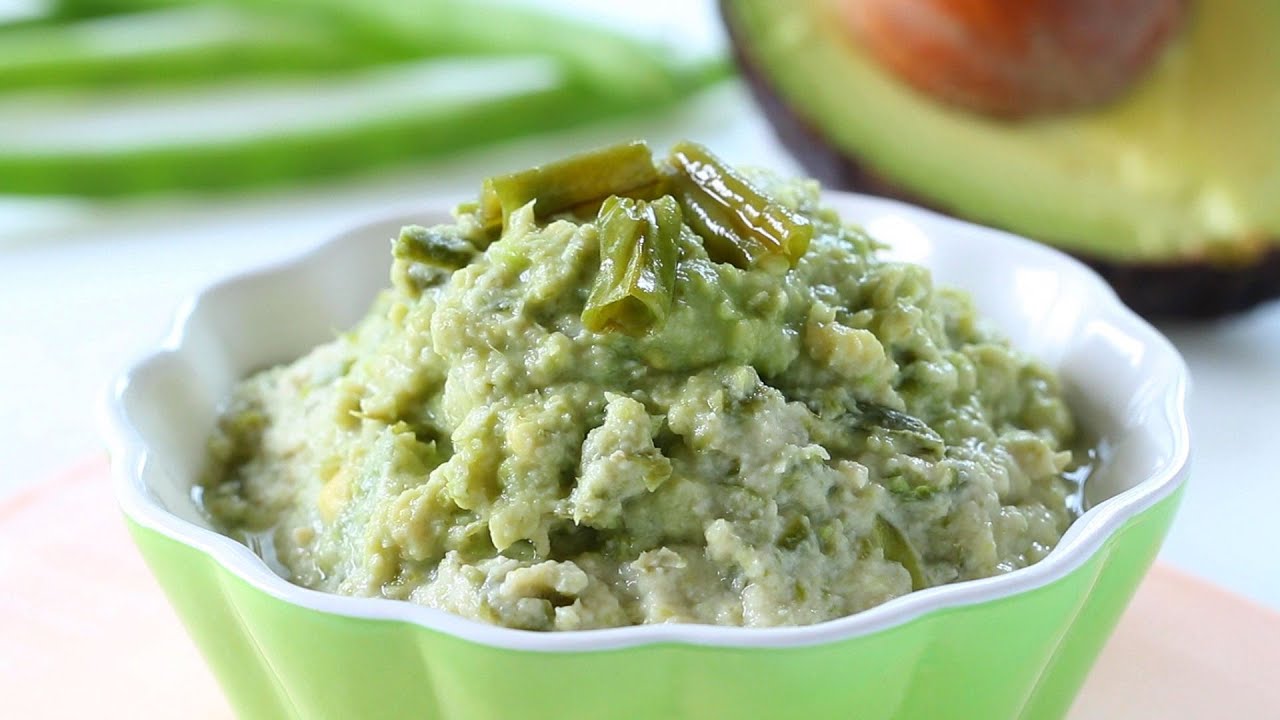 Рецепт детского питания с зеленой фасолью, курицей и авокадо +6 млн
