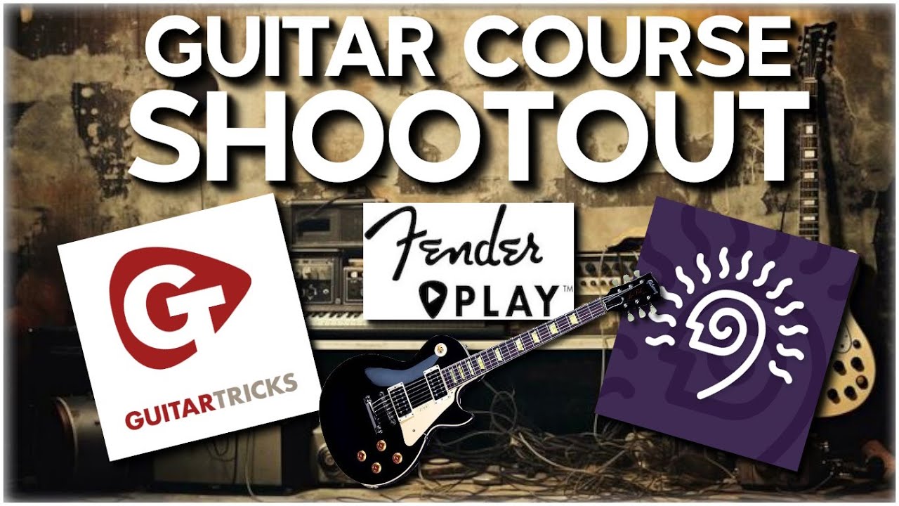 Guitar Courses Compared - Which one is best for you?