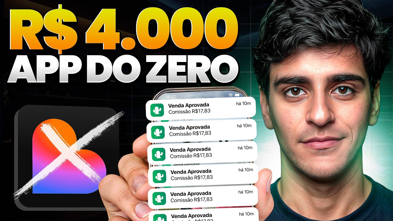 Como Criar um App que Vende no Autom&aacute;tico (GR&Aacute;TIS)