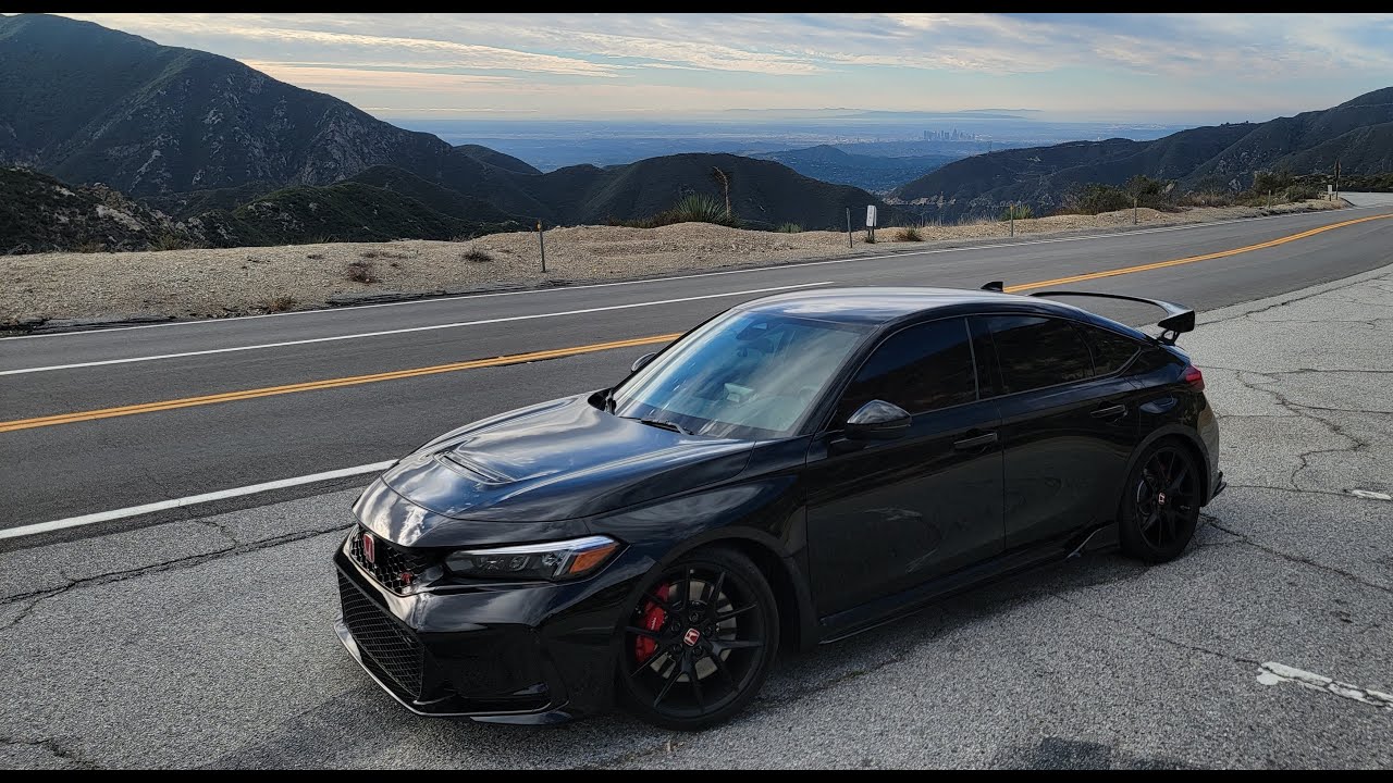 My 2023 Civic Type R FL5 Cruising in the Canyons in SoCal