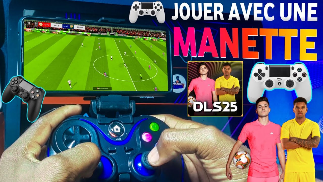 Comment JOUER à DLS 25 avec une MANETTE | Connecter une Manette sur DLS 25 (Tuto)