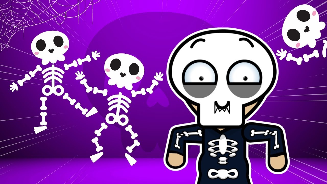 A Skeleton Is Coming for Baby Zombie | Funny Spooky Songs with Vambie Family