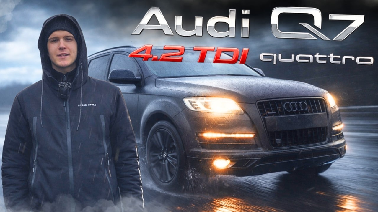 Audi Q7 4.2 TDI quattro Tiptronic (340 к.с.) - Німецький танк!