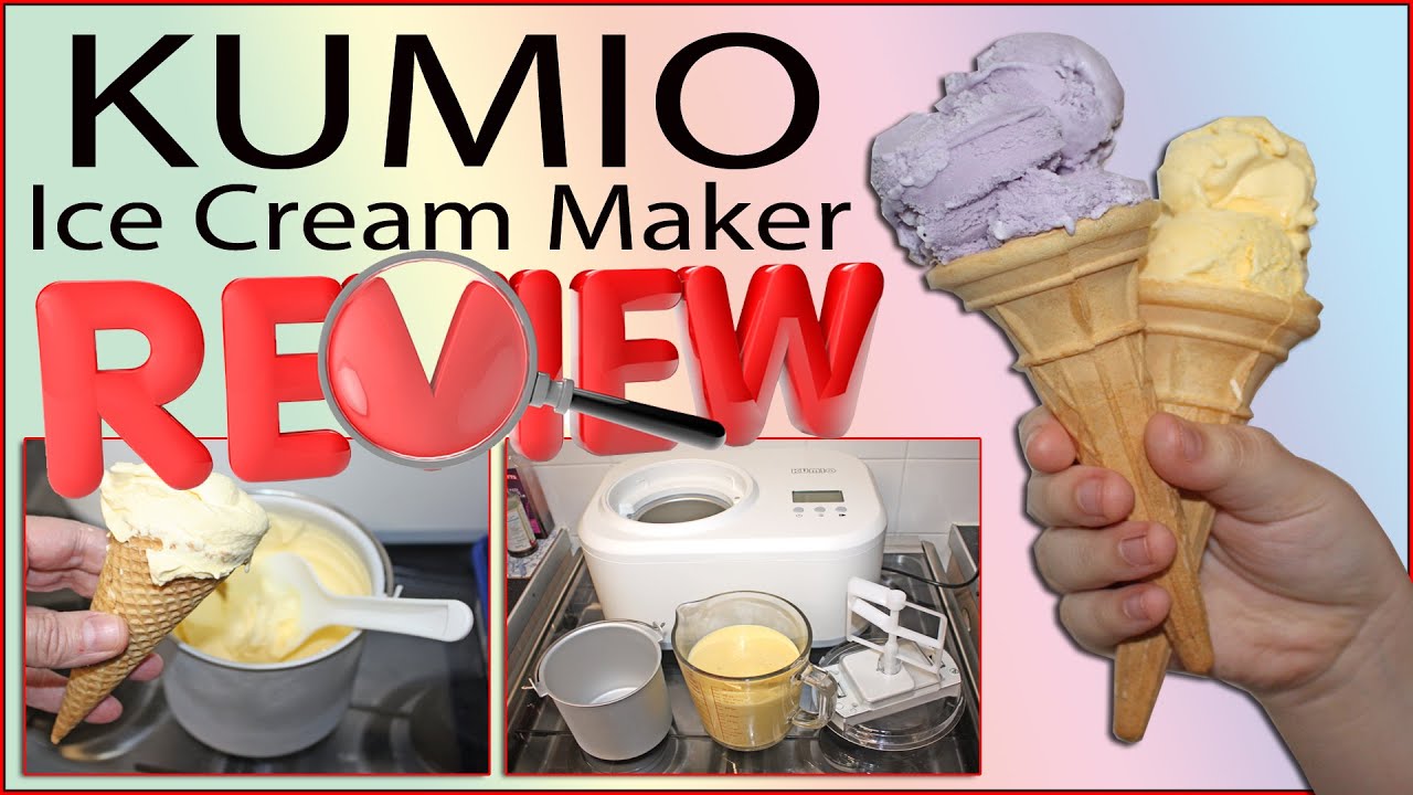 Kumio Ice Cream Maker REVIEW