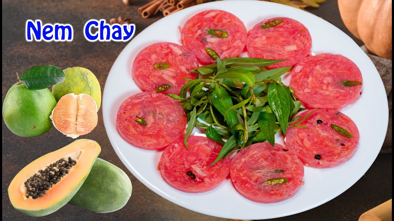 cách làm Nem Chua Chay đơn giản , ngon dễ làm ai làm cũng được - món chay ngon .