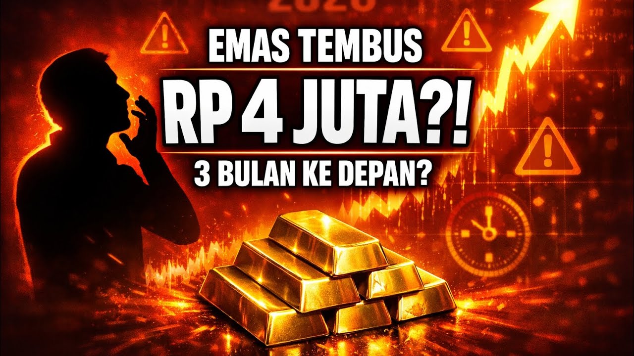 PREDIKSI PAKAR EMAS TEMBUS 4 JUTA PERGRAM? 