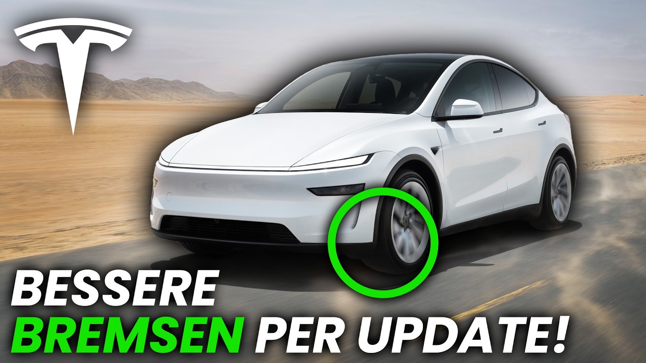 Tesla Model Y bekommt bessere Bremsen durch Softwareupdate!