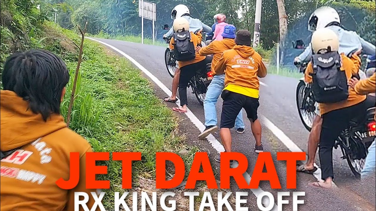 RX KING TAKE OFF DI TANJAKAN SENDI PACET MOJOKERTO