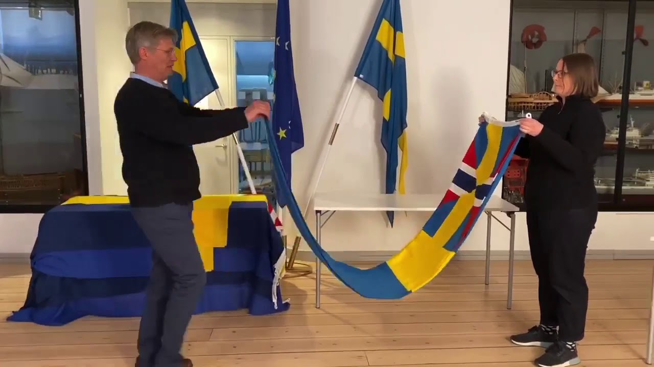 Så viker du flaggan korrekt