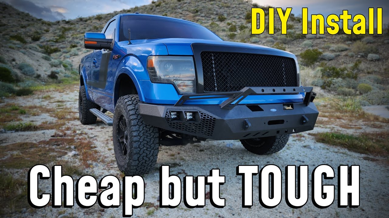 Affordable F-150 Front Bumper Upgrade - Winch Ready