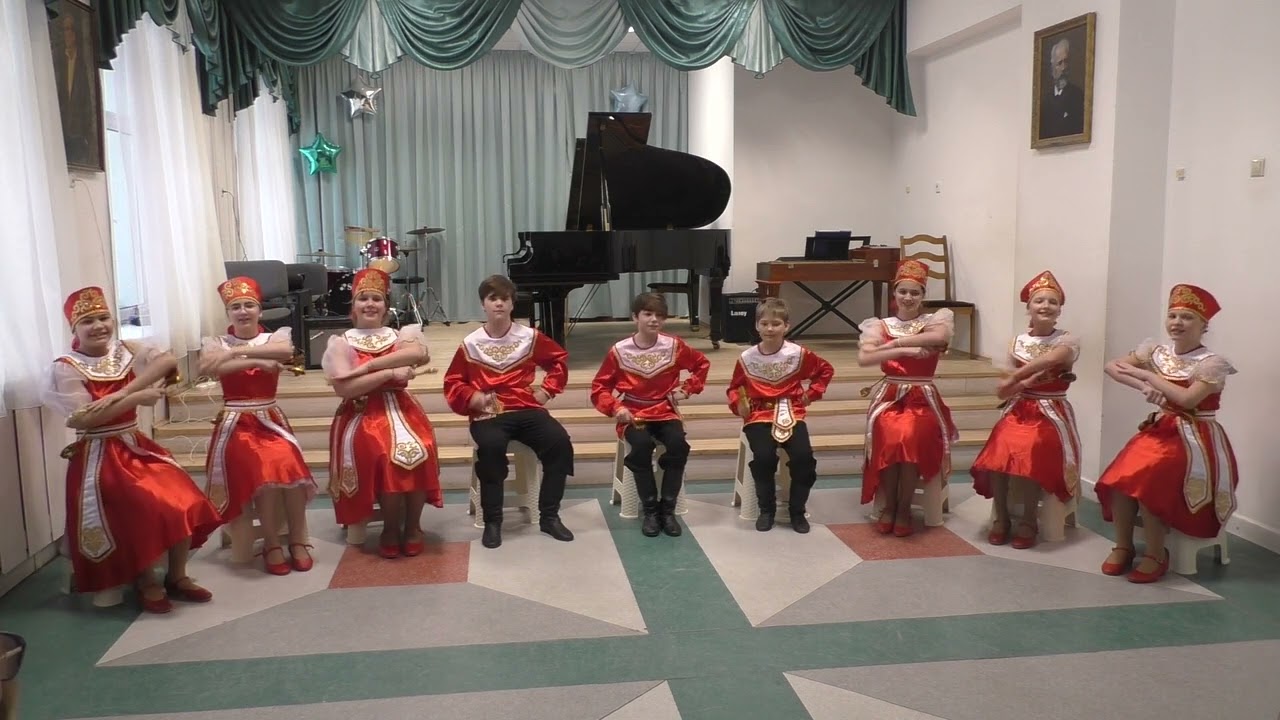 Ёлочки-Сосёночки , Ансамбль ложкарей 