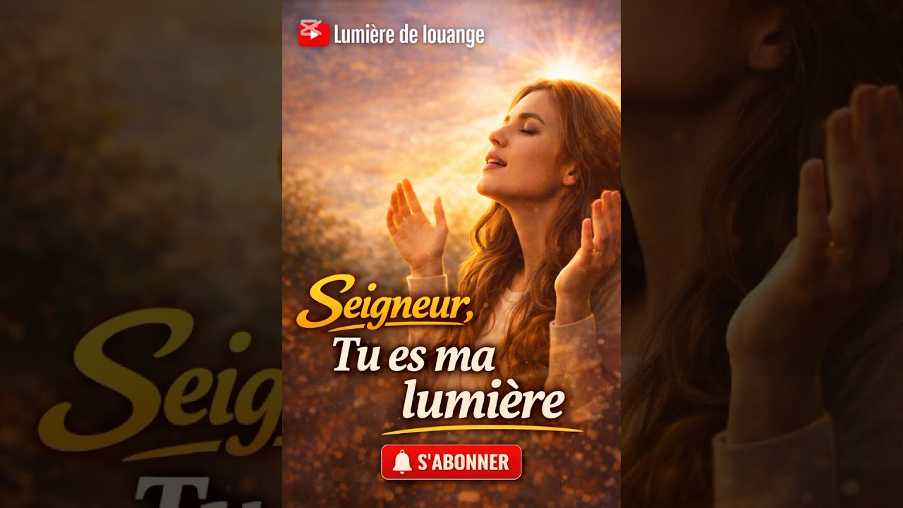 Seigneur, tu es ma lumière #Louange #Adoration