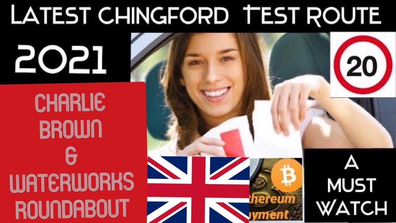 DVSA CHINGFORD TEST Waterworks & Charlie Brown roundabout
