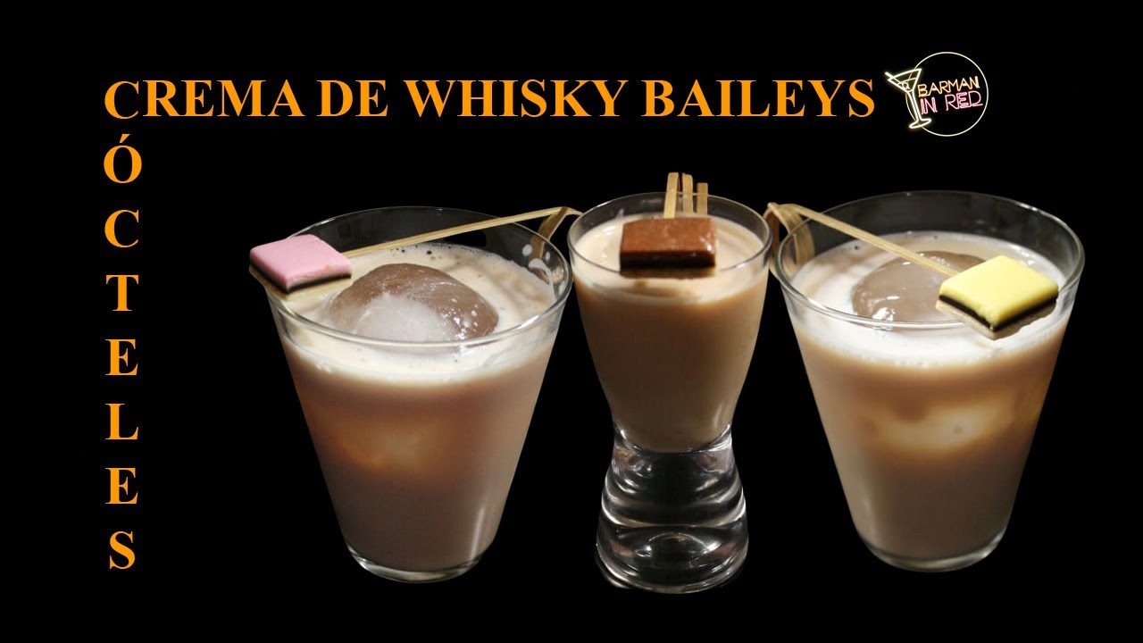 Cócteles con Crema de Whisky (Baileys)
