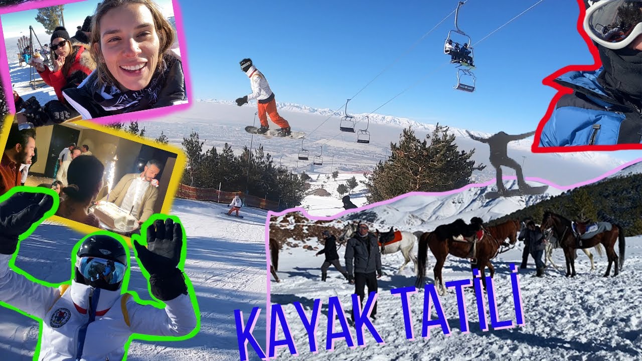 ERZURUM KAYAK TATILI 🎿 140 DİKİŞ ATILDI 😱😱