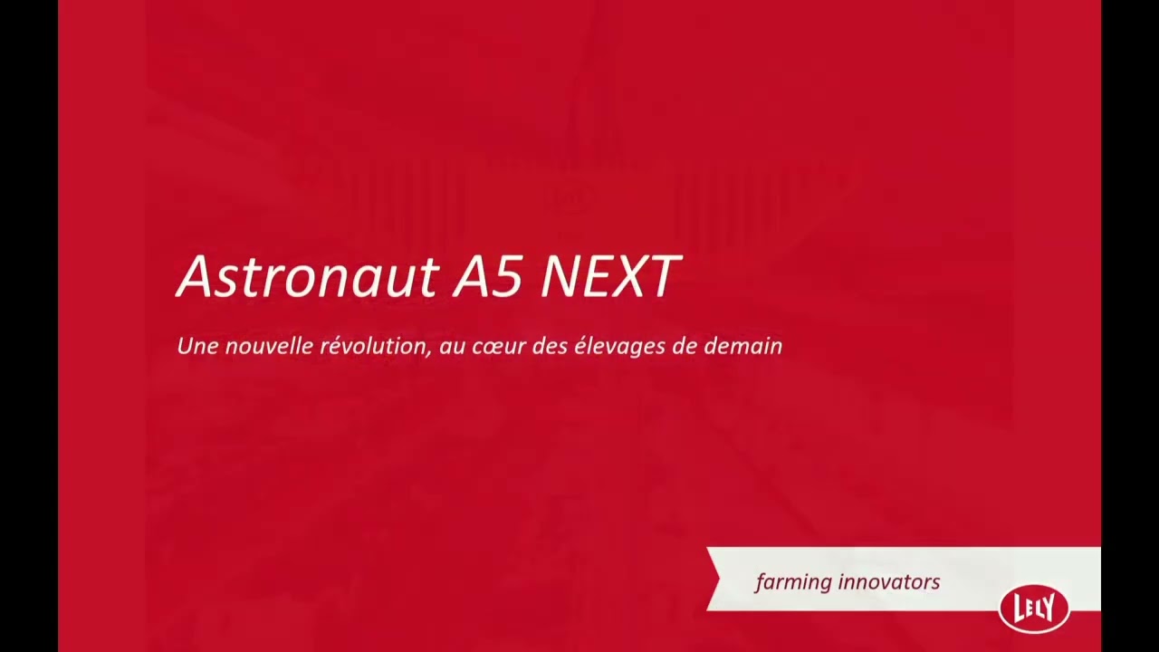 Mercredi 19 • 10h •Démo Innovation et nouveautés robots de traite