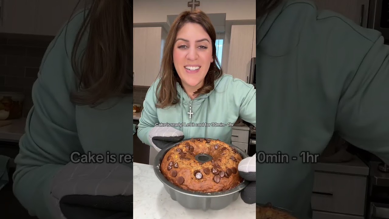 طريقه عمل كيكة الموز 🍰🍌 Recipe: Banana Cake