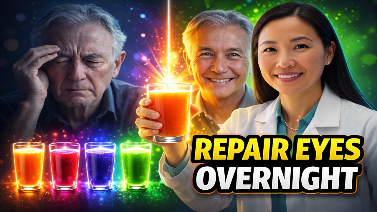 Seniors: 4 Powerful Juices to Restore Vision & Memory Overnight