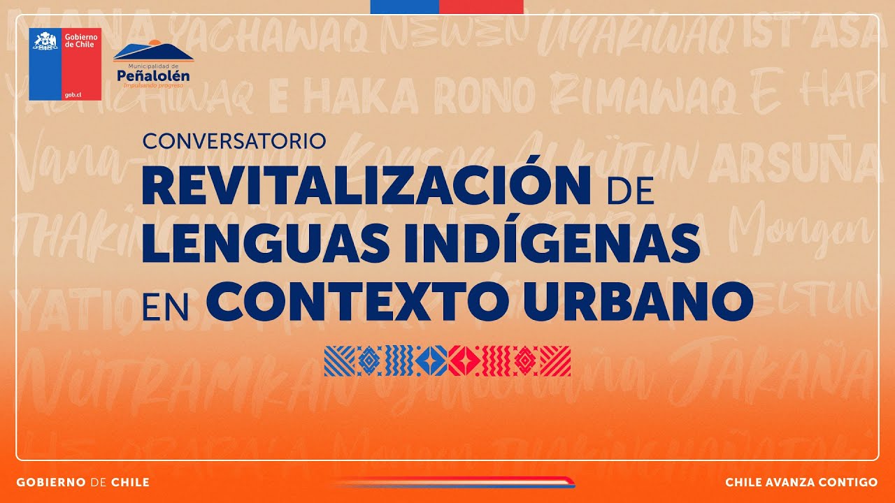 Conversatorio Revitalización de Lenguas Indígenas en Contexto Urbano
