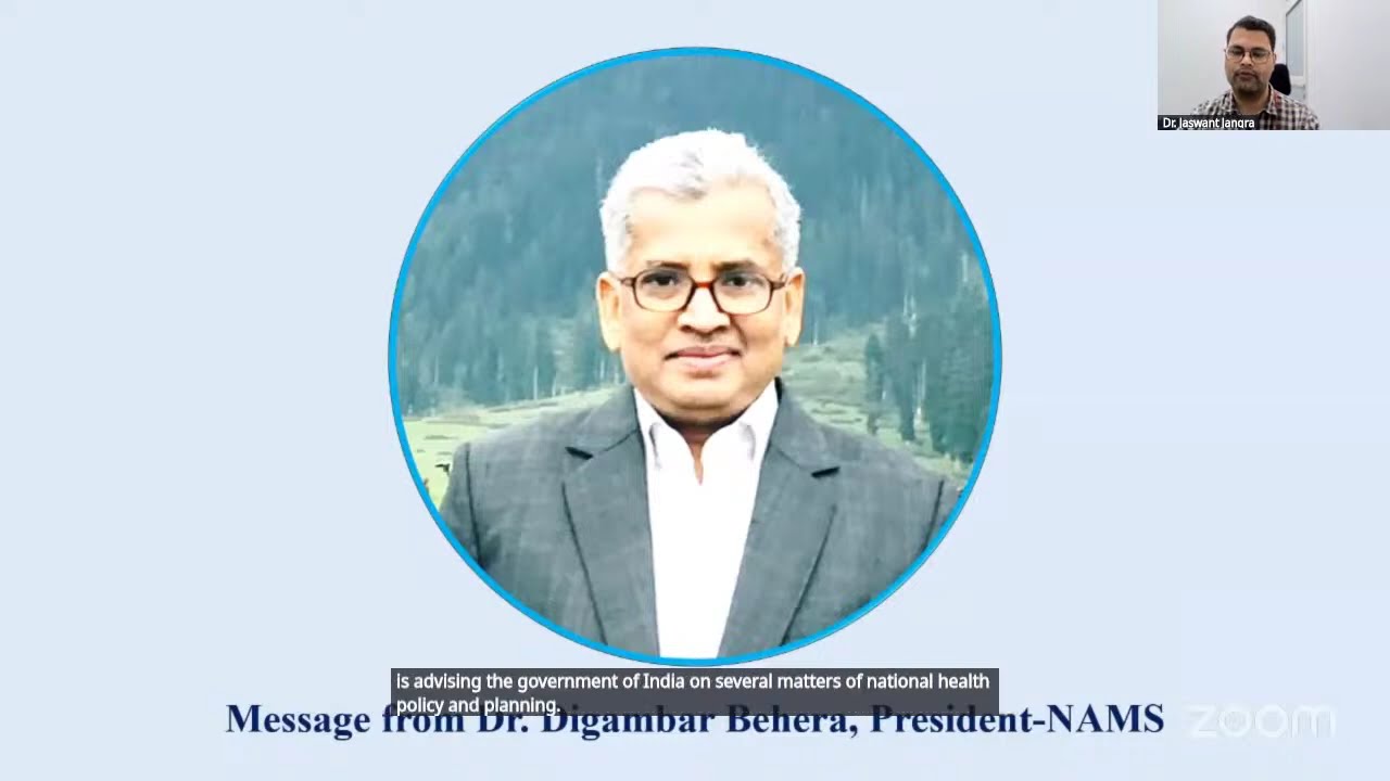 Topic Zoom Meeting: NAMS-AIIMS - PGIMER NAVIGATE CME PROGRAMME-Dated: 06-03-2026