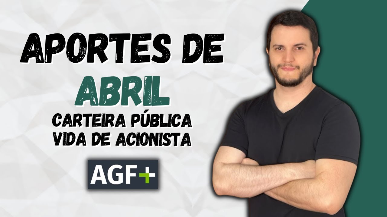 Quais ações comprei em ABRIL? CARTEIRA PÚBLICA (E PESSOAL)! | AÇÕES DIVIDENDOS KLBN TAEE AURE CMIN