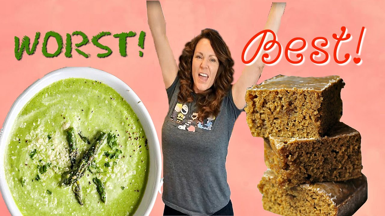 WORST Asparagus Soup! BEST Banana Rum Cake!