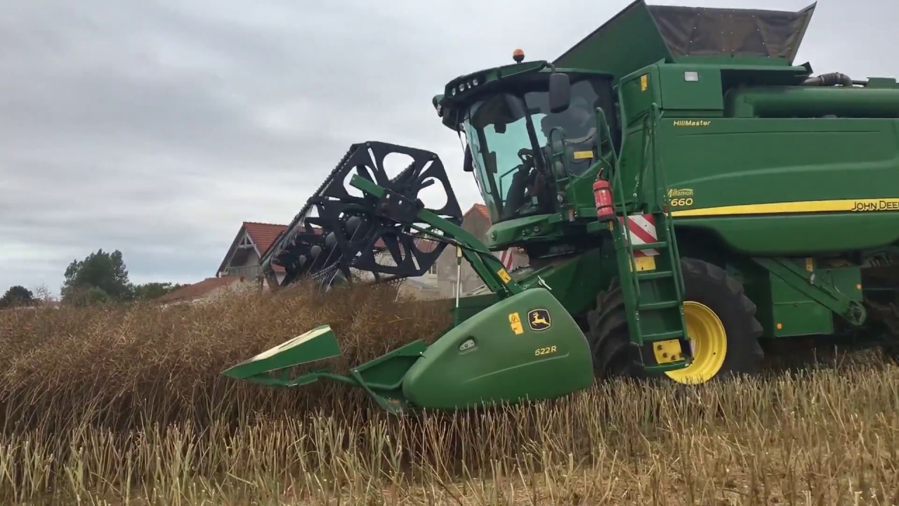 Moisson de colza suivi du déchaumage | John Deere T660 | Case IH CVX 160 & La Campagne 24t