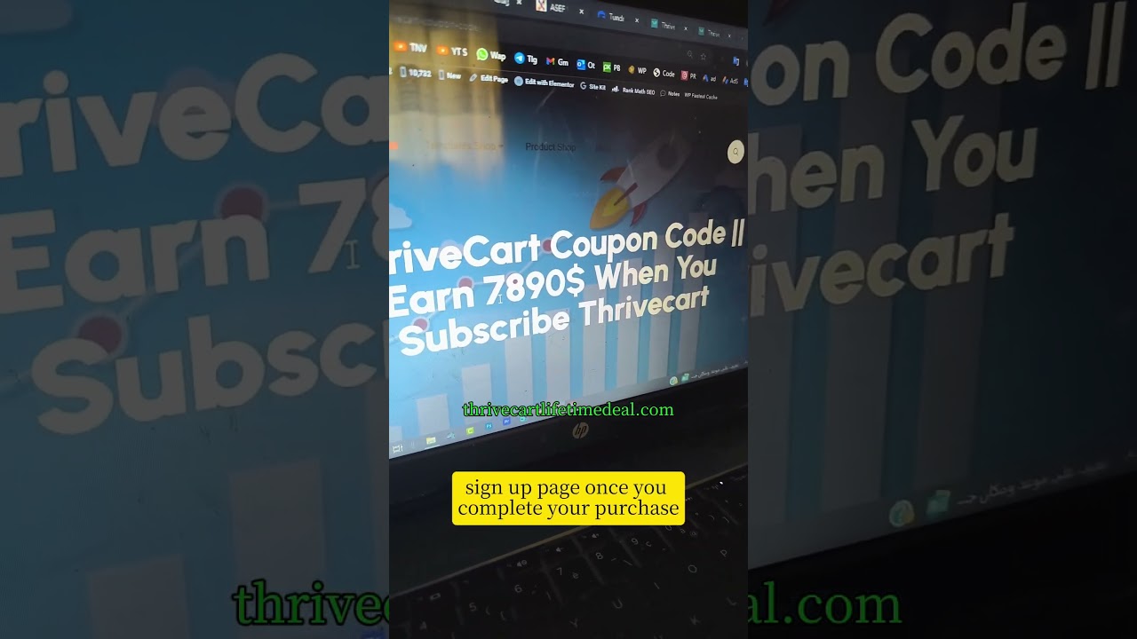 Signup Thrivecart Now and earn 7890$ Bonus #thrivecart