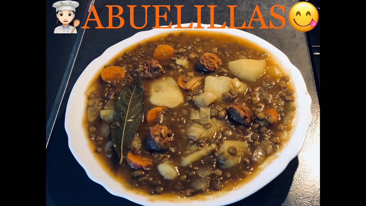 LENTEJAS CASERAS - las de TODA la VIDA - FACIL y RAPIDO de HACER🍲