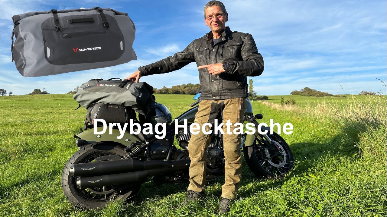 SW-Motech Drybag Hecktasche für Chopper-Bobber-Cruiser Biker